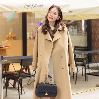 Preorder seoul trenchcoat | สีน้ำตาล รอสินค้าประมาณ 5-7 วันค่ะ