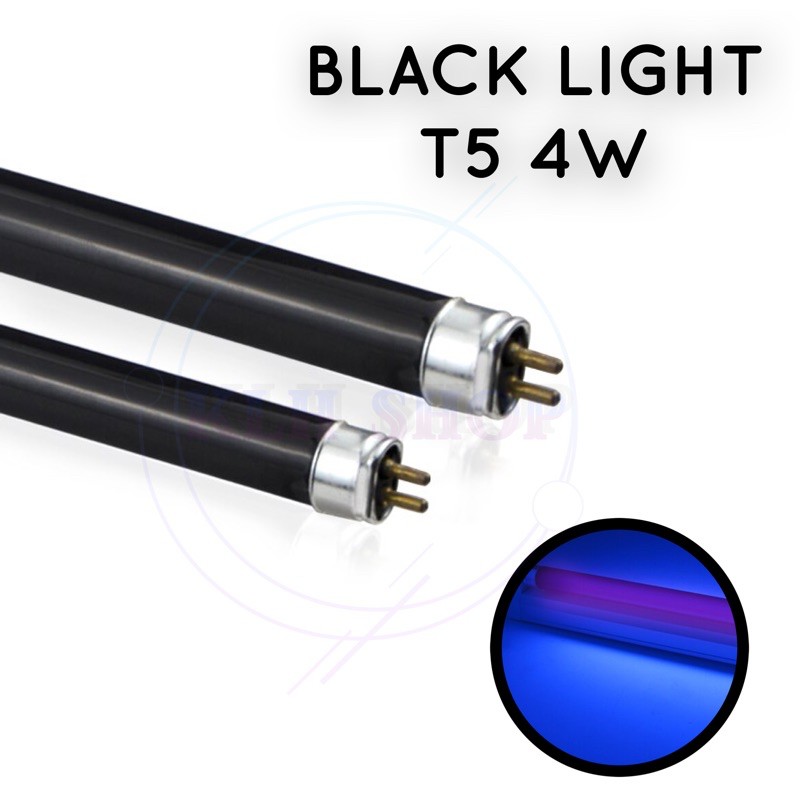 หลอดแบล็คไลท์ Blacklight T5 4W ยาว 15cm | Shopee Thailand