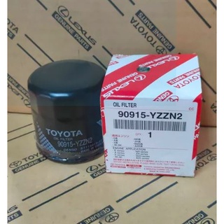 (ของแท้) 90915-YZZN2 กรองน้ำมันเครื่อง โตโยต้า Toyota