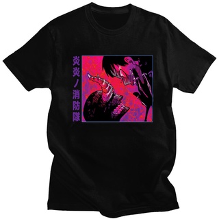 เสื้อยืดคอกลม ผ้าฝ้าย พิมพ์ลายการ์ตูน Fire Brigade of Flames ขนาดใหญ่ สวมใส่สบาย แฟชั่นฤดูร้อน สําหรับผู้หญิง
