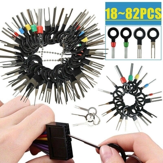 ภาพหน้าปกสินค้า✨CENVI✨✨CENVI✨18~82Pcs Set Pin Ejector Wire Kit Extractor Auto Car Terminal Removal Connector Automotive Remover Tool ซึ่งคุณอาจชอบสินค้านี้