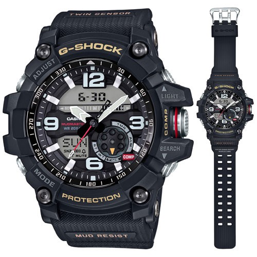 ภาพหน้าปกสินค้าสายนาฬิกาใช้ได้กับ Casio G Shock ของรุ่น GG-1000 และ Sport Watch สายดำด้าน จากร้าน mstime บน Shopee