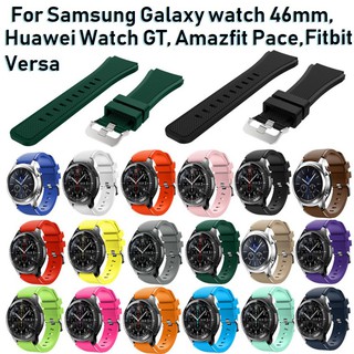 สินค้า สายนาฬิกา Huawei Watch GT / GT2 46mm / สาย Luxury Galaxy watch 46มม / Honor Magic Watch 2 / Huawei Watch GT 2e / Huawei Watch GT 2 silicone Strap Watch band