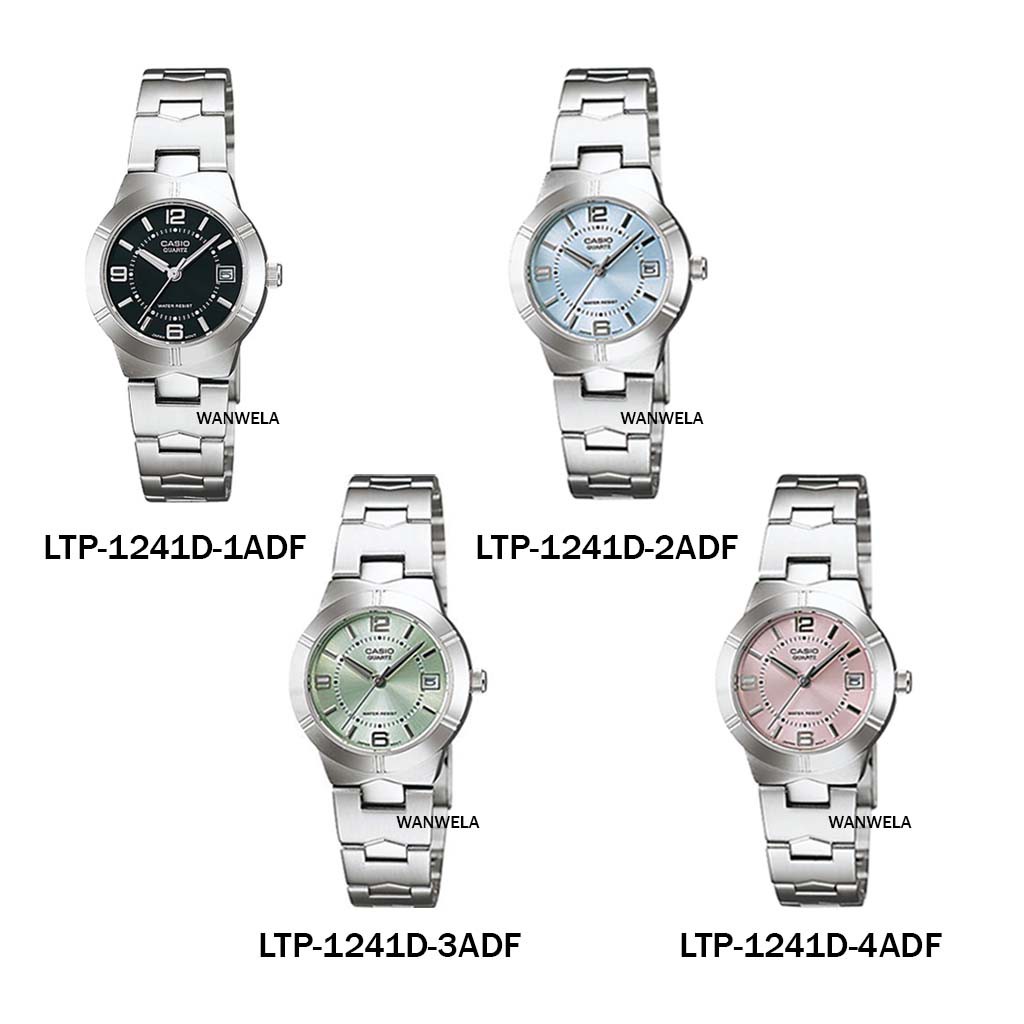 ภาพหน้าปกสินค้าของแท้ นาฬิกาข้อมือ Casio ผู้หญิง รุ่น LTP-1241D พร้อมกล่อง จากร้าน wanwela.watch บน Shopee