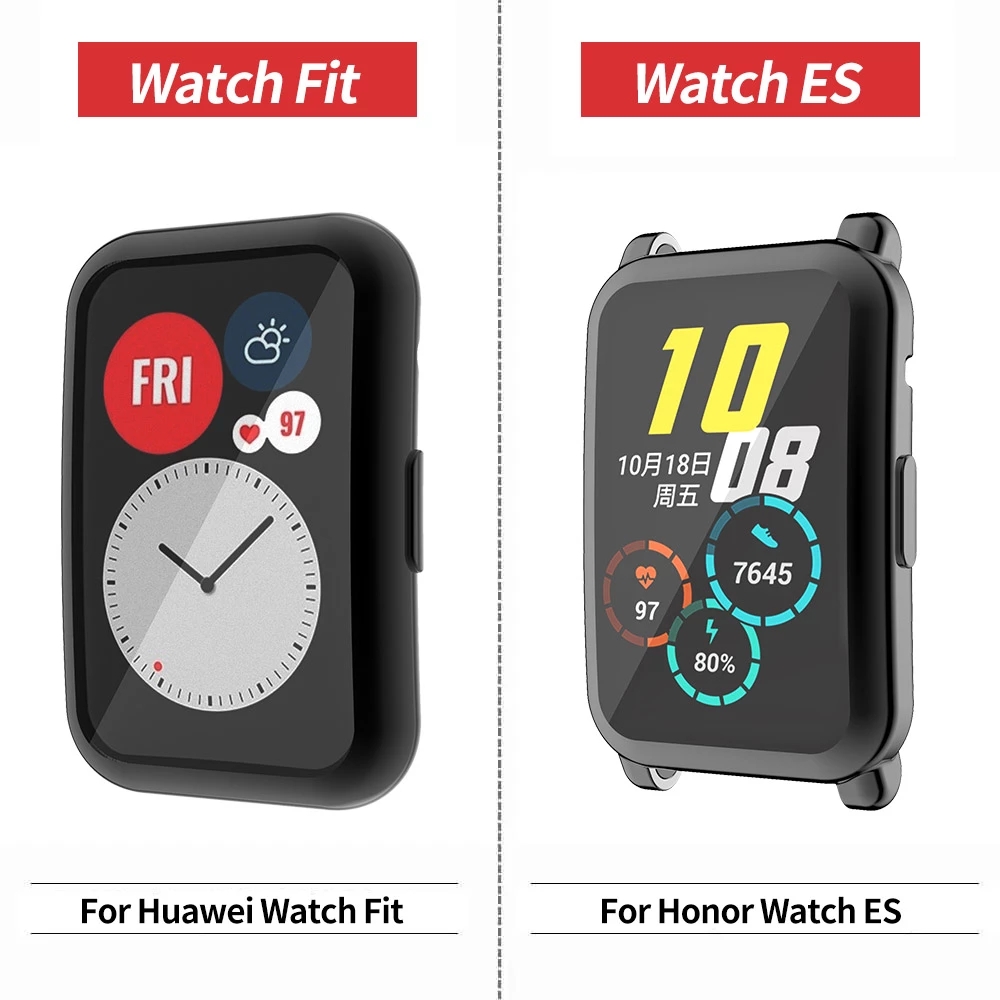 ภาพสินค้าเคส Huawei Band 7 6 เคสใส TPU นิ่มคลุมหน้าจอ สำหรับ Huawei Watch Fit New นาฬิกาสมาร์ท Smart Watch Case จากร้าน jansin.th บน Shopee ภาพที่ 5