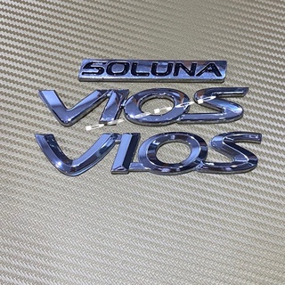 โลโก้ SOCONA VIOS ติดท้าย Toyota ราคาต่อชิ้น
