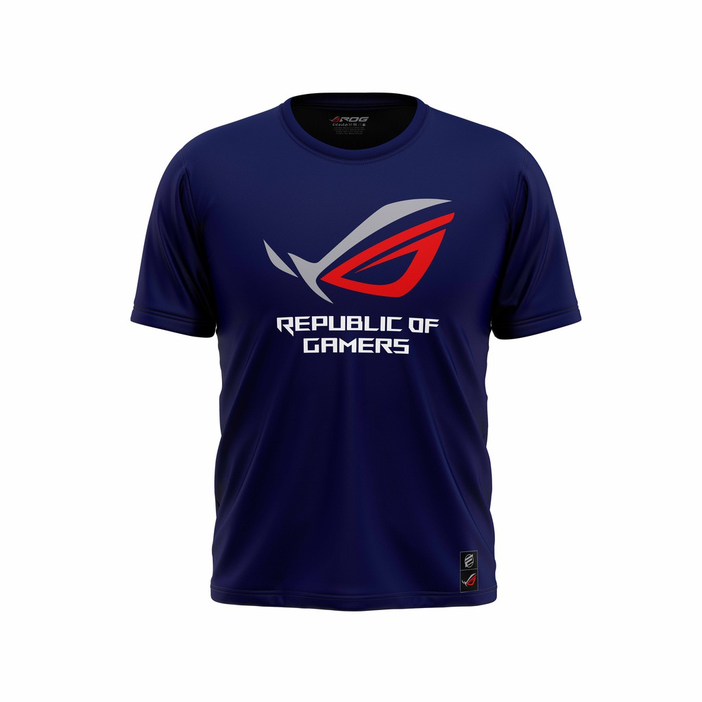 เสื้อยืด ผ้าฝ้าย 100% พิมพ์ลายกราฟฟิคเกมมิ่ง Mobile Asus ROG Republic ...