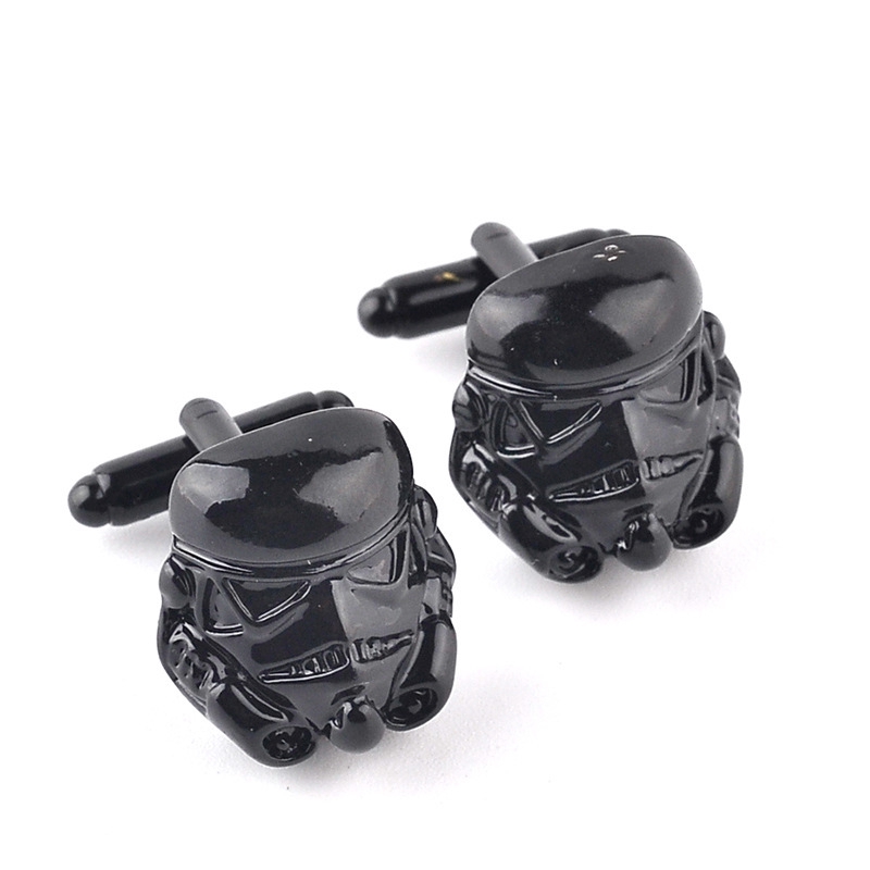 ภาพหน้าปกสินค้าHot - Selling Cufflinks Star Wars 7 กระดุมข้อมือสําหรับผู้ชาย จากร้าน erye.th บน Shopee