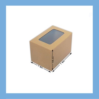 กล่องของขวัญ No.10 ขนาด 7x7x10 ซม. (10 ใบ) INH101