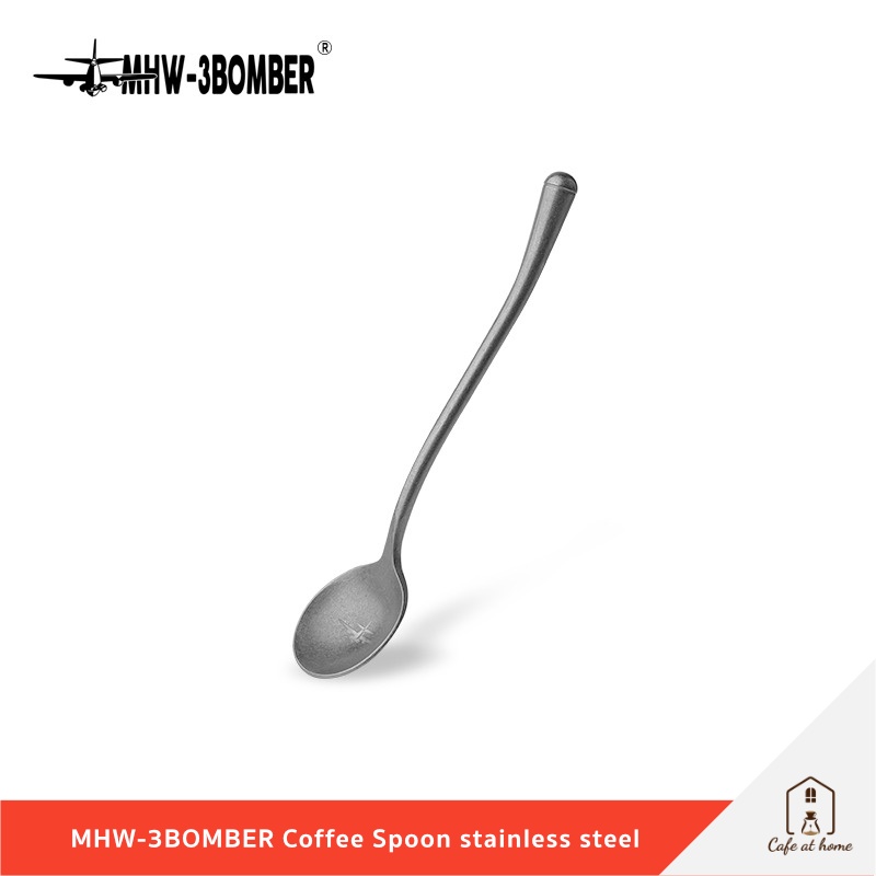 mhw-3bomber-coffee-spoon-stainless-steel-ช้อนกาแฟ-ช้อนชา