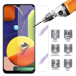 กระจกนิรภัย กันรอยหน้าจอ 9H แบบใส สำหรับ Samsung Galaxy A10s A10 A20s A30s A50s A20 A30 A50 A70 A01 A11 A31 A51 A71 M51 A21S M31 Note 10 Lite A7 2018