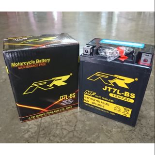 Battery RR JT7L(YTX7L) แบตเตอรี่มอเตอร์ไซค์ 7 แอมป์ [ส่งด่วน ส่งไวกว่า]