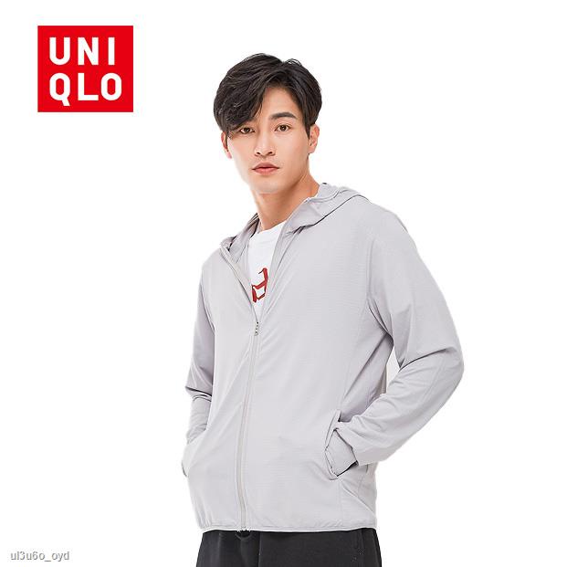 uniqlo-เสื้อแจ็กเก็ต-กันลม-กันแดด-ระบายอากาศ-แห้งเร็ว-upf50-สําหรับผู้ชาย-2021