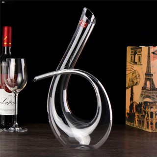 Good❤1200ml Crystal Glass 6 Shape Wine Pourer Decanter Red Carafe Aerator
