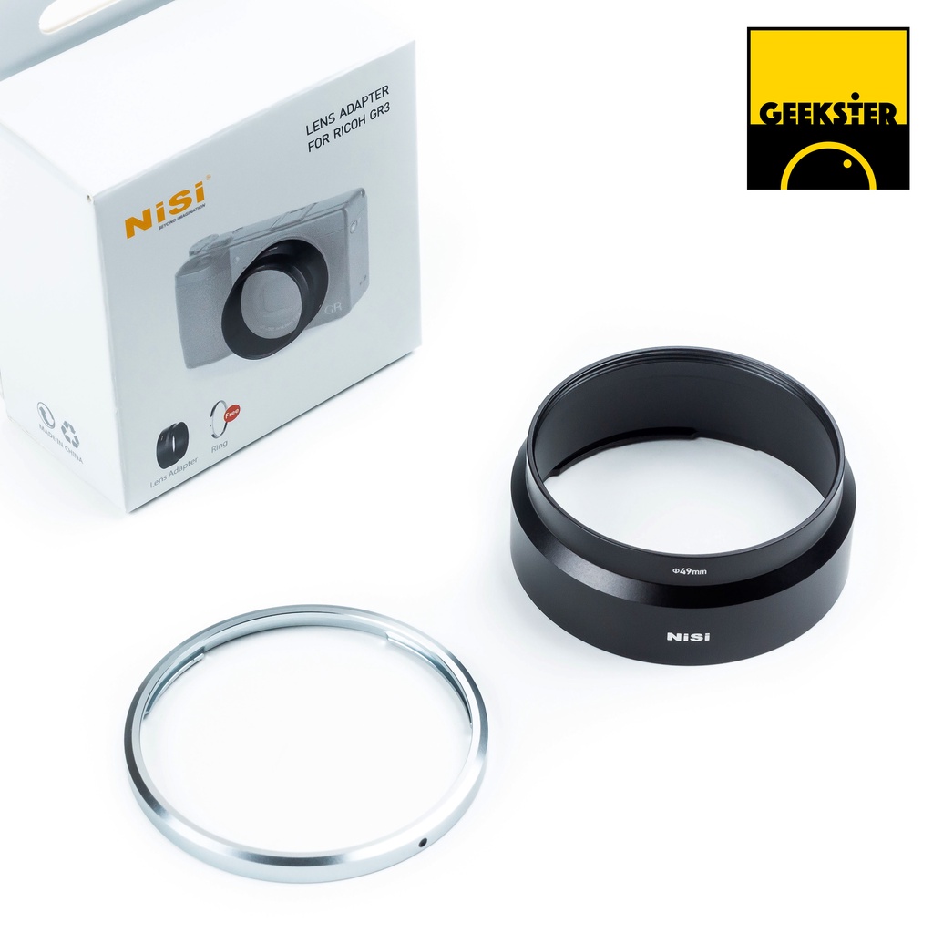 ภาพหน้าปกสินค้าNiSi แหวนแปลง ฟิลเตอร์ Ricoh GR3 ( 49mm Filter Adapter ริโก้ GR 3 ) จากร้าน geekster บน Shopee