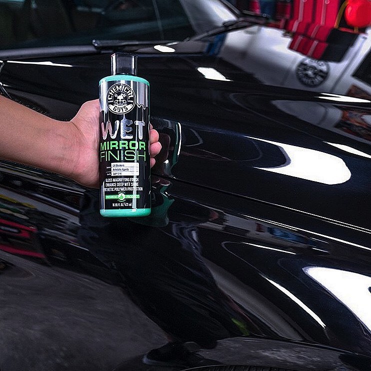 Wet Mirror Gloss Magnifier Glaze น้ำยาขัดชักเงาสีรถ Shopee Thailand