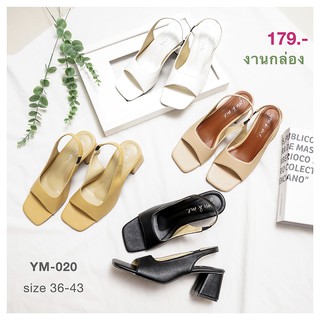 ภาพหน้าปกสินค้าYou & Me ( 🇹🇭Ready to ship) รองเท้าผู้หญิง รองเท้าส้นสูง รองเท้าเเฟชั่นผู้หญิง YM-020 ซึ่งคุณอาจชอบราคาและรีวิวของสินค้านี้