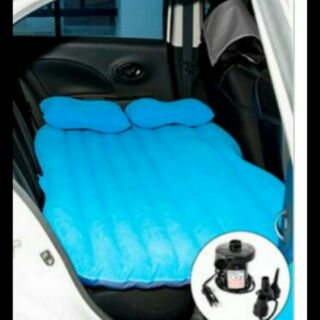 ที่นอนในรถยนต์ Car Air Bed : สีฟ้า 120×90ซม.