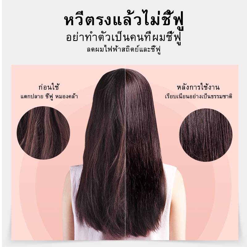 ภาพหน้าปกสินค้าSonbbeen หวีผมตรงไฟฟ้า หวีไฟฟ้า หนีบผม เครื่องหนีบผม 2in1ที่หนีบผม ม้วนผม ไอออนิคปกป้องผม ที่ม้วนผม เครื่องหนีบผมไร้สาย จากร้าน vz3jlwt0cf บน Shopee