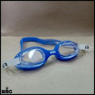 OK108  ดับบิวเอ็มซี แว่นตา ว่ายน้ำ แฟชั่น สำหรับเด็ก Swimming goggles รุ่น WS4-BGA104