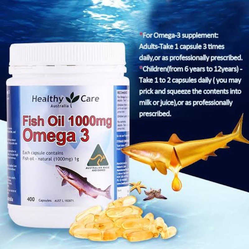 healthy-care-fish-oil-1000mg-400แคปซูล