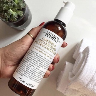 *พร้อมส่ง* Kiehls calendula deep cleansing foaming face wash 230ml