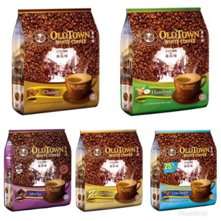 Oldtown สินค้าเปลี่ยน Packaging แบบใหม่ กาแฟขาว / ชา OldTown Old Town White Coffee หมดอายุ 2024