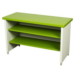 Desk DESK STEEL 120cm KDS-120-GG GREEN Office furniture Home &amp; Furniture โต๊ะทำงาน โต๊ะทำงานเหล็ก LUCKY WORLD KDS-120-GG