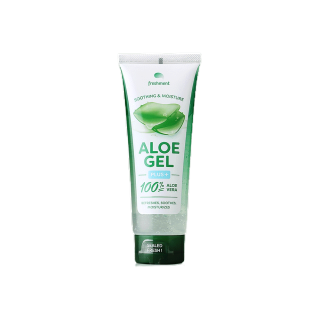 Freshment Soothing and Moisture Aloe Vera Gel plus 100ml. เจลว่านหางจระเข้ 100% ช่วยฟื้นบำรุงลดระคายเคืองให้ความชุ่มชื้น