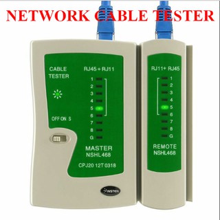 RJ45 RJ11 Network Cable Tester LAN Patch Cable Testing Kit Networking Tool
