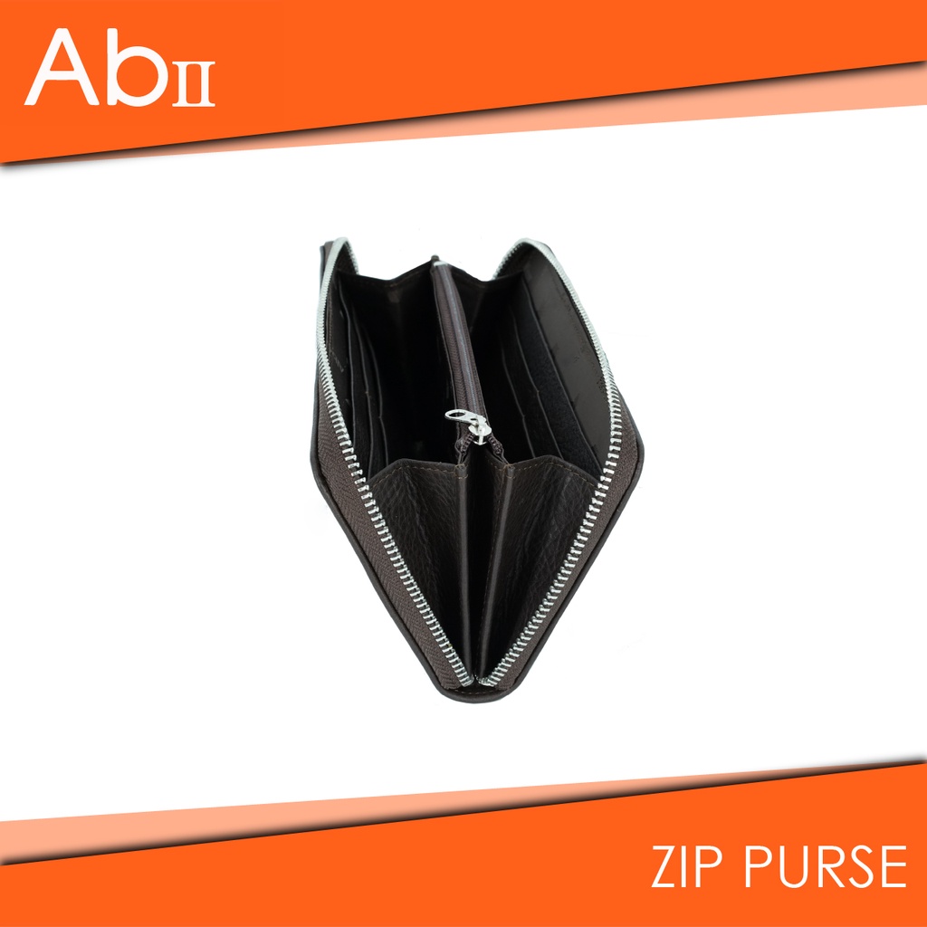 albedo-zip-purse-กระเป๋าสตางค์-กระเป๋าเงิน-กระเป๋าใส่บัตร-ยี่ห้อ-abii-a2dd01099