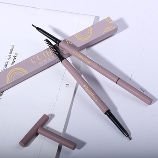 สินค้า Cuihuier ดินสอเขียนคิ้ว แบบสองหัว กันน้ำ กันเหงื่อ สําหรับผู้หญิง