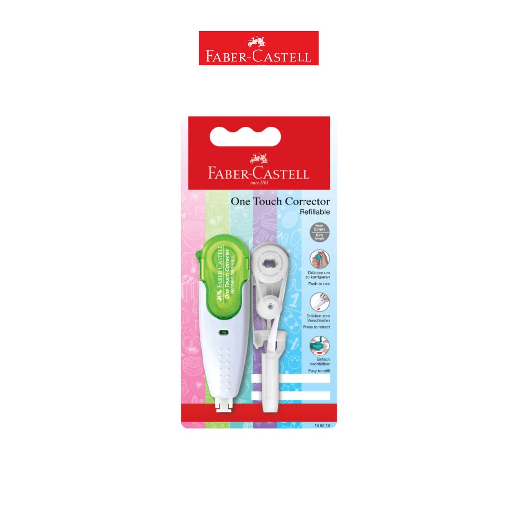 faber-castell-one-touch-corrector-bc-refill-erase-tape-เทปลบ-one-touch-corrector-bc-refill