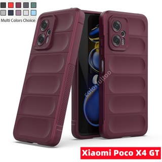 เคสโทรศัพท์ซิลิโคน TPU แบบนิ่ม ทรงสี่เหลี่ยม ป้องกันเลนส์กล้อง สําหรับ Xiaomi Poco X4 F4 GT 5G X4GT F4GT F3 PocoF3 PocoF4