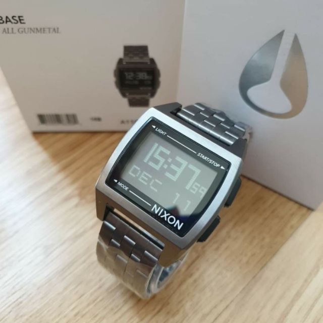 Nixon base gunmetal best sale