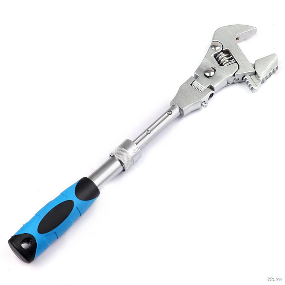 10inch Ratchet Adjustable Wrench 5in1 Torque Wrench Can Rotate and