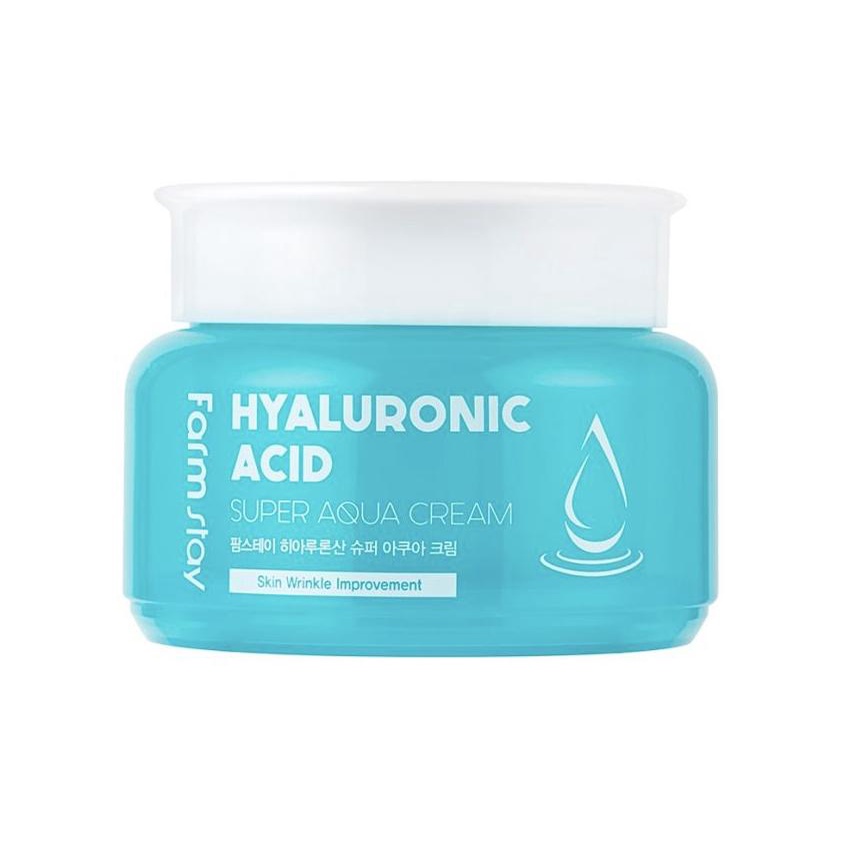 farmstay farm stay hyaluronic acid super aqua cream ครีม 100ml | Shopee ...