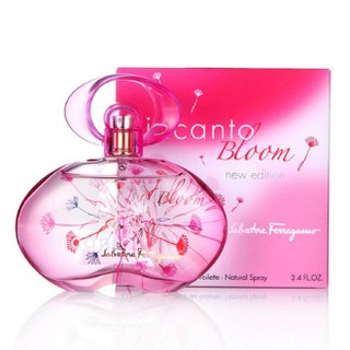 หอมมม สดชื่นสดใส ร่าเริง ทันสมัย ละมุนละไม ชวนหลงใหล Salvatore Ferragamo Incanto Bloom New Edition EDT 100ml. (กล่องซีล)