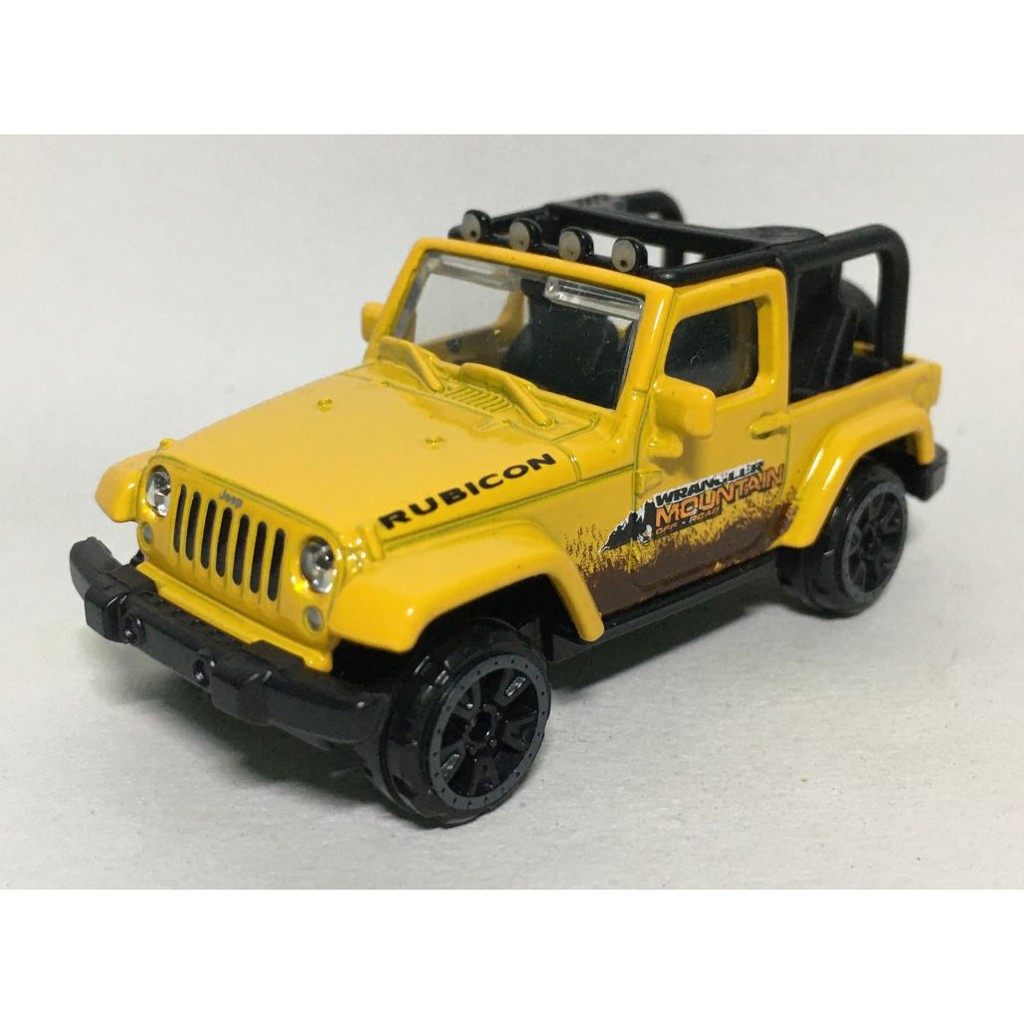 รถเหล็ก-majorette-jeep-wrangler-สีเหลืองคาดลาย