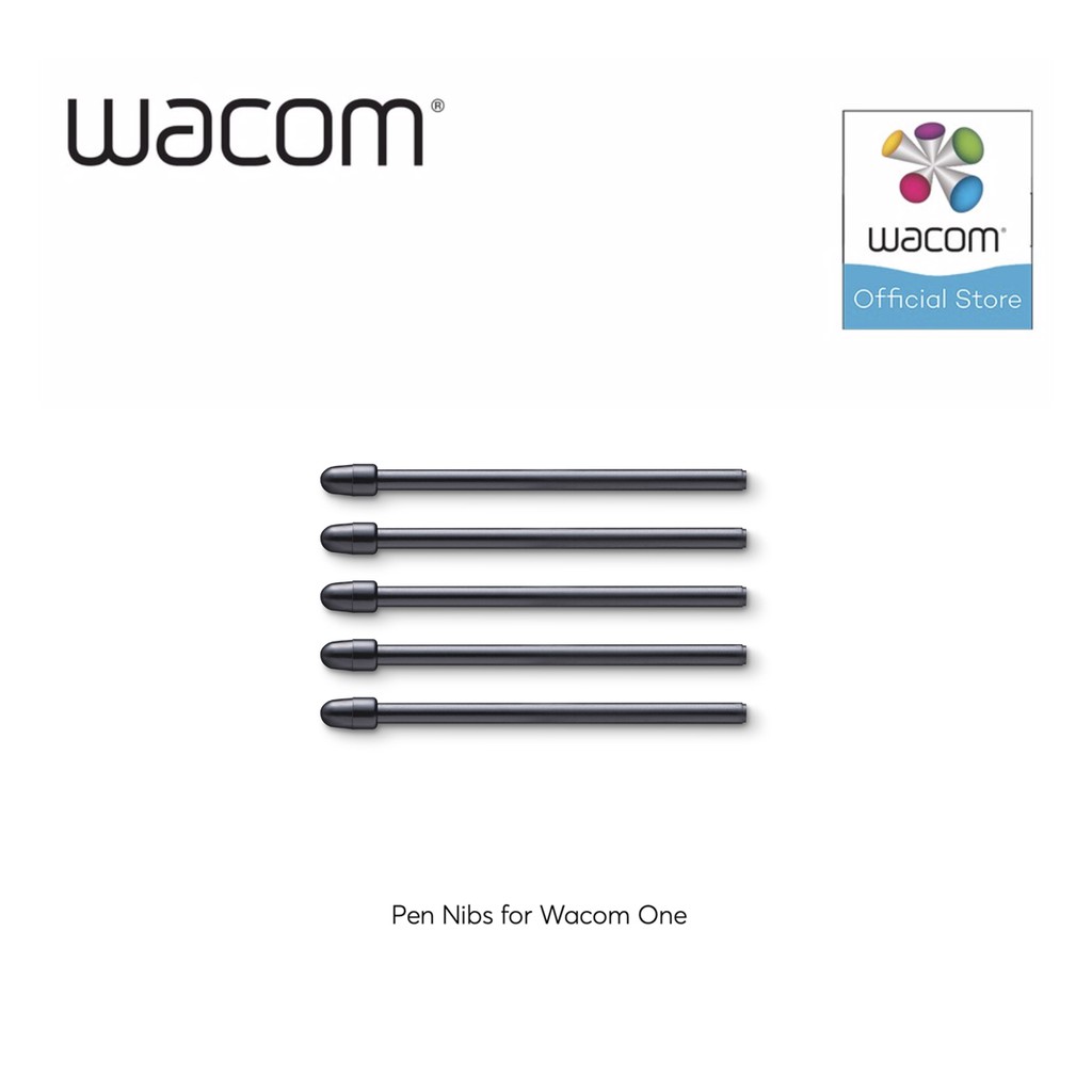 ภาพหน้าปกสินค้าWacom One Nibs (ACK-245-01Z) หัวปากกามาตรฐานสำหรับ Wacom One แพ็ค 5 ชิ้น จากร้าน wth_2019 บน Shopee