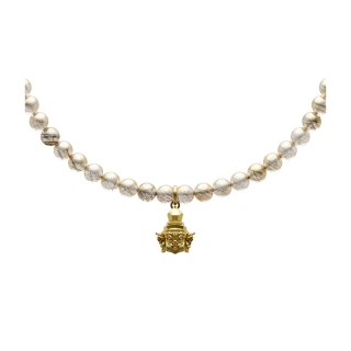 [กรอกโค้ด HR7MN ลด 100.-] Harmenstone สร้อยข้อมือท้าวเวสสุวรรณไหมทองมงคล - The Sumera I Gold Rutile