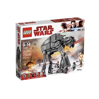 Lego Starwars #75189 First Order Heavy Assault Walker™ กล่องมีรอยเล็กน้อย