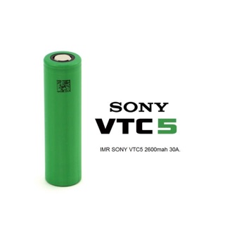 ถ่านชาร์จ SONY VTC5 18650 2600mAh (ของแท้ 1 ก้อน)