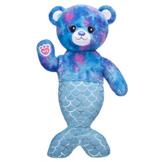 ตุ๊กตาบิ้วอะแบร์ นางเงือก 🌊 Mer Bear ☀️ คอลเลคชั่นซัมเม่อ ⭐️Build-A-Bear Workshop⭐️ 🇺🇸มือสองสภาพดี🇺🇸