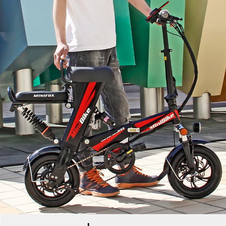 จักรยานไฟฟ้า-จักรยานไฟฟ้าพับได้-จักรยานไฟฟ้าขนาดเล็ก-จักรยานไฟฟ้าผู้ใหญ่-แถมฟรีสายชาร์ตและแบตเตอร์รี่