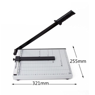 แท่นตัดกระดาษ เครื่องตัดกระดาษ ที่ตัดกระดาษA4 Paper Cutter ใบมีดคม อุปกรณ์สำนักงาน พร้อมสเกลวัดขนาดอย่างดี