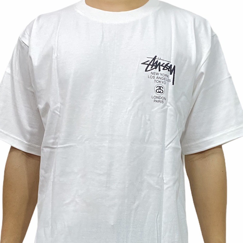 t-shirt-เสื้อยืดคอกลม-stussy-ลายทหารs-5xl