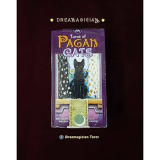 Pagan Cat Tarot แบบไร้ขอบ ไพ่ยิปซีแท้ลดราคา ไพ่ยิปซี ไพ่ทาโร่ต์ ไพ่ออราเคิล Tarot Oracle Card Deck
