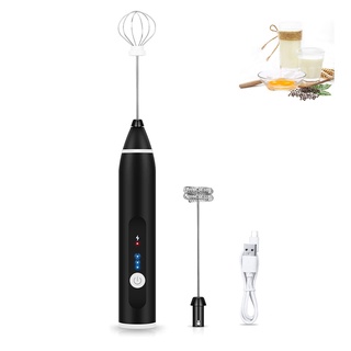 เครื่องทำฟองนม เครื่องตีฟองนมไฟฟ้า ที่ตีฟองนม ชาร์จแบบUSB ทีตีฟองนม milk frother ที่ตีฟองนม