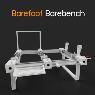 ภาพหน้าปกสินค้าเคสคอมพิวเตอร์ Barefoot Barebench แบบ open air test bench test bed จาก Barefoot TH ที่เกี่ยวข้อง